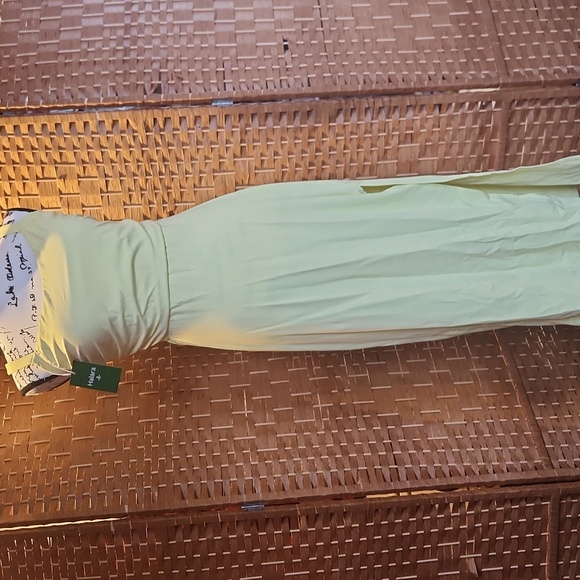 Halara, Ruched Backless Crisscross Lace Up Split Bodycon Midi Casual Dress Sz XL - Picture 3 of 6